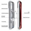 iPhone 18 Pro Dux Ducis Yind Hybrid Case - MagSafe Compatible - Grey