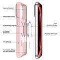 iPhone 18 Pro Dux Ducis Yind Hybrid Case - MagSafe Compatible - Light Pink