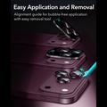 iPhone 18 Pro/18 Pro Max ESR Armorite Camera Protector - Burgundy