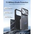 iPhone 18 Pro/17 Pro ESR Cyber Tough Kickstand MagSafe Hybrid Case - Grey