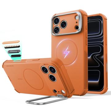 iPhone 18 Pro/17 Pro ESR Cyber Tough Kickstand MagSafe Hybrid Case - Orange