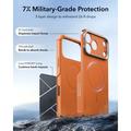 iPhone 18 Pro/17 Pro ESR Cyber Tough Kickstand MagSafe Hybrid Case - Orange