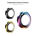 iPhone 18 Pro/18 Pro Max Hat Prince Camera Lens Tempered Glass Protector - Black