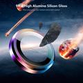 iPhone 18 Pro/18 Pro Max Hat Prince Camera Lens Tempered Glass Protector - Silver