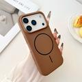 iPhone 18 Pro Liquid Silicone Case - MagSafe Compatible - Brown