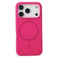 iPhone 18 Pro Liquid Silicone Case - MagSafe Compatible - Hot Pink
