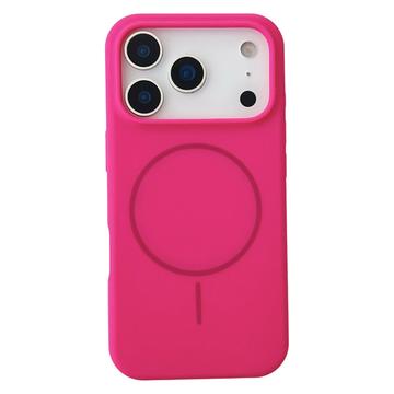 iPhone 18 Pro Liquid Silicone Case - MagSafe Compatible - Hot Pink