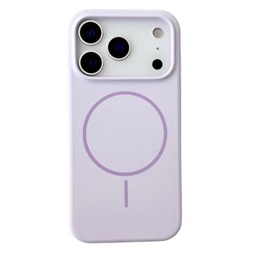 iPhone 18 Pro Liquid Silicone Case - MagSafe Compatible - Purple