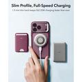 iPhone 18 Pro Max/17 Pro Max ESR Classic Hybrid Kickstand MagSafe Case - Frosted Deep Burgundy