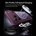 iPhone 18 Pro Max/17 Pro Max ESR Classic Hybrid MagSafe Case - Frosted Deep Burgundy