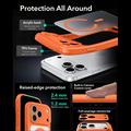 iPhone 18 Pro Max/17 Pro Max ESR Classic Hybrid MagSafe Case - Frosted Orange