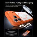 iPhone 18 Pro Max/17 Pro Max ESR Classic Hybrid MagSafe Case - Frosted Orange