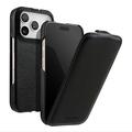 iPhone 18 Pro Max/17 Pro Max MELKCO Magnetic Vertical Flip Case - Black