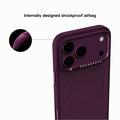 iPhone 18 Pro Max/17 Pro Max Mutural Magnetic Ripple Wave Hybrid Case - Cherry Red