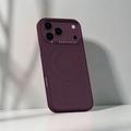 iPhone 18 Pro Max/17 Pro Max Mutural Magnetic Ripple Wave Hybrid Case - Cherry Red
