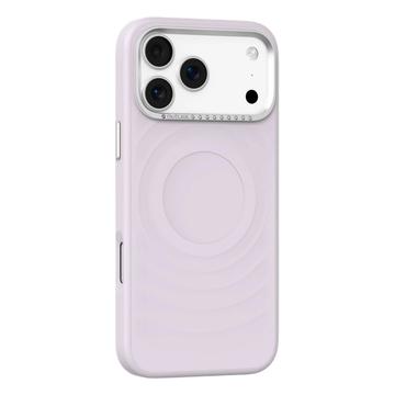 iPhone 18 Pro Max/17 Pro Max Mutural Magnetic Ripple Wave Hybrid Case - Purple