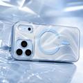 iPhone 18 Pro Max/17 Pro Max Mutural Magnetic Shimmer Hybrid Case - Blue