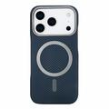 iPhone 18 Pro Max/17 Pro Max Slim Carbon Fiber Magnetic Case - Blue
