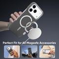 iPhone 18 Pro Max/17 Pro Max Slim Carbon Fiber Magnetic Case - Grey