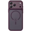 iPhone 18 Pro Max/17 Pro Max Tech-Protect MagPrime MagSafe CC Hybrid Case - Matte Burgundy