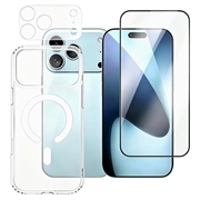 iPhone 18 Pro Max 3-in-1 Protection Set - MagSafe Compatible - Clear