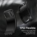 iPhone 18 Pro Max Brushed TPU Case - Carbon Fiber - Black