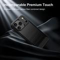 iPhone 18 Pro Max Brushed TPU Case - Carbon Fiber - Black