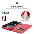 iPhone 18 Pro Max Dux Ducis Hivo Wallet Leather Case - Red