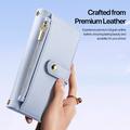 iPhone 18 Pro Max Dux Ducis Lawa Wallet Leather Case w. Magnetic Cover - Baby Blue