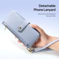 iPhone 18 Pro Max Dux Ducis Lawa Wallet Leather Case w. Magnetic Cover - Baby Blue