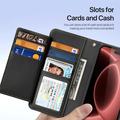 iPhone 18 Pro Max Dux Ducis Lawa Wallet Leather Case w. Magnetic Cover