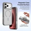 iPhone 18 Pro Max Dux Ducis Lawa Wallet Leather Case w. Magnetic Cover - Grey