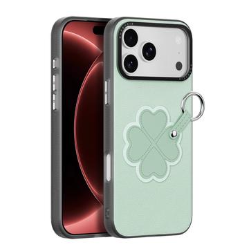 iPhone 18 Pro Max Dux Ducis Luvy Case with Finger Ring/Hand Strap - Green / Clover