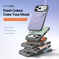 iPhone 18 Pro Max Dux Ducis Luvy Case with Finger Ring/Hand Strap - Purple / Shell