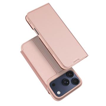iPhone 18 Pro Max Dux Ducis Skin Pro Flip Case - Pink