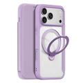 iPhone 18 Pro Max Dux Ducis Skin X Pro Magnetic Flip Case - Purple