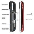 iPhone 18 Pro Max Dux Ducis Yind Hybrid Case - MagSafe Compatible - Black