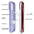 iPhone 18 Pro Max Dux Ducis Yind Hybrid Case - MagSafe Compatible - Light Purple