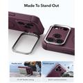 iPhone 18 Pro Max/17 Pro Max ESR Cyber Tough Kickstand MagSafe Hybrid Case - Deep Burgundy