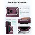 iPhone 18 Pro Max/17 Pro Max ESR Cyber Tough Kickstand MagSafe Hybrid Case - Deep Burgundy