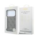 iPhone 18 Pro Max Guess 4G Gold Frame Case - MagSafe Compatible - Brown