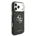 iPhone 18 Pro Max Guess 4G Metal Logo Gold Frame Case