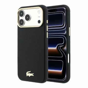 iPhone 18 Pro Max Lacoste Champs Élysées Case - MagSafe Compatible - Black