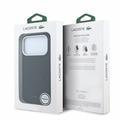 iPhone 18 Pro Max Lacoste PVC Petit Pique Semi Wrap Embossed MagSafe Case