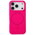 iPhone 18 Pro Max Liquid Silicone Case - MagSafe Compatible - Hot Pink