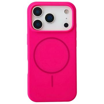 iPhone 18 Pro Max Liquid Silicone Case - MagSafe Compatible - Hot Pink