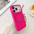 iPhone 18 Pro Max Liquid Silicone Case - MagSafe Compatible - Hot Pink