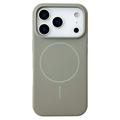 iPhone 18 Pro Max Liquid Silicone Case - MagSafe Compatible - Titanium Grey