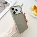 iPhone 18 Pro Max Liquid Silicone Case - MagSafe Compatible - Titanium Grey