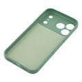 iPhone 18 Pro Max Liquid Silicone Case with Ring Holder and Wrist Strap - Mint
